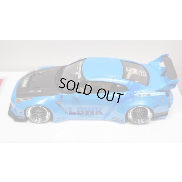 画像4: EIDOLON 1/43 LB WORKS R35 GT-R Type 1.5 (LB Shilhouette Wing) Azzurro Pearl Limited 32 pcs.