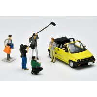 TOMYTEC 1/64 Diorama Collection 64 #Car Snap 11b TV Crew 2