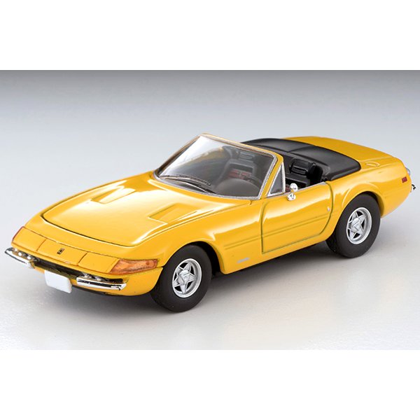 画像1: TOMYTEC 1/64 Limited Vintage TLV Ferrari 365 GTS4 (Yellow)