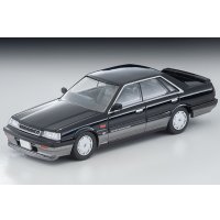TOMYTEC 1/64 Limited Vintage NEO Nissan Skyline 4-door HT GTS Twin Cam 24V (Black/Silver)