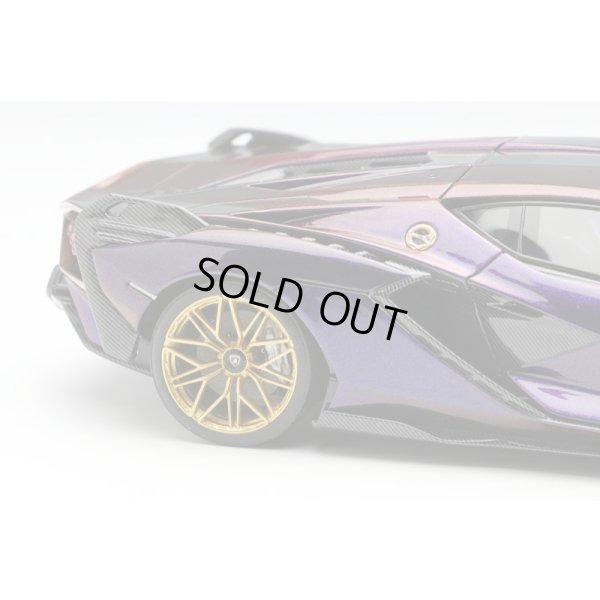 画像7: EIDOLON COLLECTION 1/43 Lamborghini Sian FKP 37 2019 Blu Hal (受注限定生産)