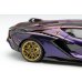 画像7: EIDOLON COLLECTION 1/43 Lamborghini Sian FKP 37 2019 Blu Hal (受注限定生産) (7)
