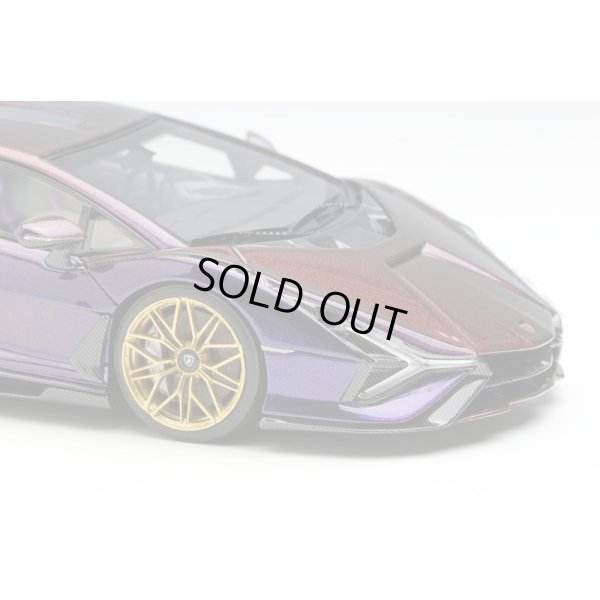 画像6: EIDOLON COLLECTION 1/43 Lamborghini Sian FKP 37 2019 Blu Hal (受注限定生産)