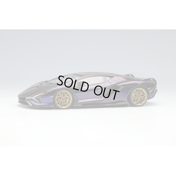画像1: EIDOLON COLLECTION 1/43 Lamborghini Sian FKP 37 2019 Blu Hal (受注限定生産)