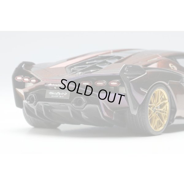 画像9: EIDOLON COLLECTION 1/43 Lamborghini Sian FKP 37 2019 Blu Hal (受注限定生産)