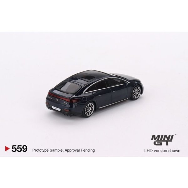 画像2: MINI GT 1/64 Mercedes-Benz EQS 580 4MATIC Natural Blue Metallic (LHD)