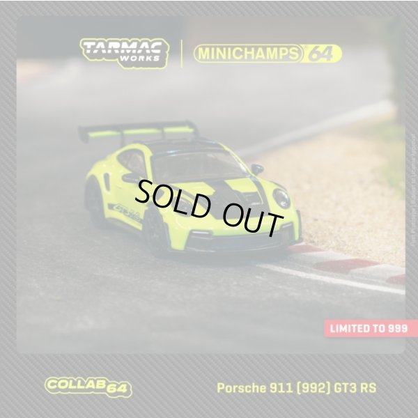 画像3: Tarmac Works 1/64 Porsche 911 (992) GT3 RS Acid Green
