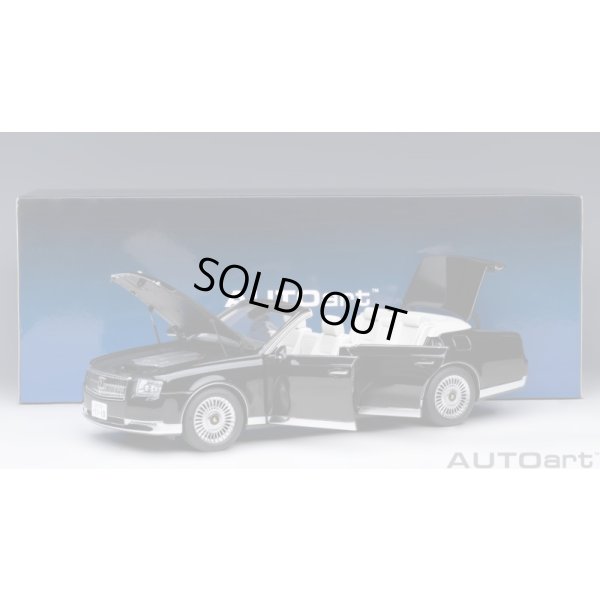 画像18: AUTOart 1/18 Toyota Century Convertible (Eternal Black) 神威 ＜かむい＞