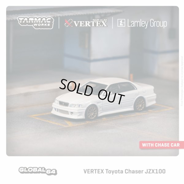 画像3: Tarmac Works 1/64 VERTEX Toyota Chaser JZX100 White Metallic