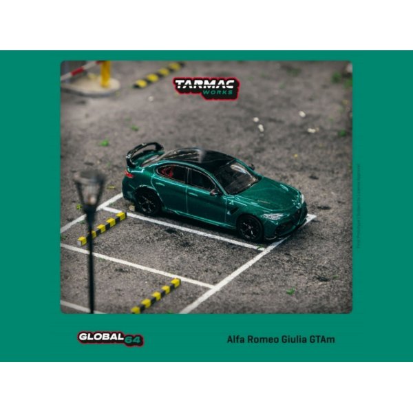 画像3: Tarmac Works 1/64 Alfa Romeo Giulia GTAm Green Metallic