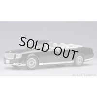 AUTOart 1/18 Toyota Century Convertible (Eternal Black) 神威 ＜かむい＞