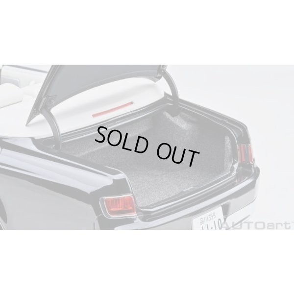 画像10: AUTOart 1/18 Toyota Century Convertible (Eternal Black) 神威 ＜かむい＞