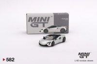 MINI GT 1/64 McLaren Altura Ice Silver (RHD)