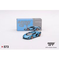 MINI GT 1/64 Lamborghini Sian FKP 37 Blu Aegir (LHD)