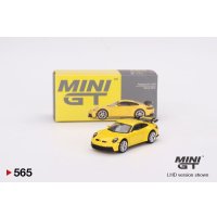 MINI GT 1/64 Porsche 911 (992) GT3 Racing Yellow (LHD)