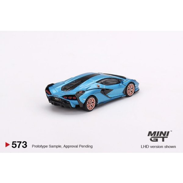 画像3: MINI GT 1/64 Lamborghini Sian FKP 37 Blu Aegir (LHD)