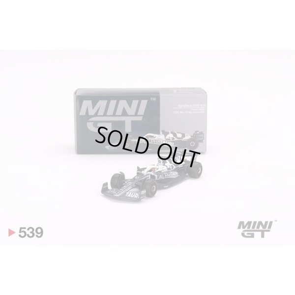 画像1: MINI GT 1/64 AlphaTauri F1 AT03 2022 #10 Abu Dhabi Grand Prix Pierre Gasly