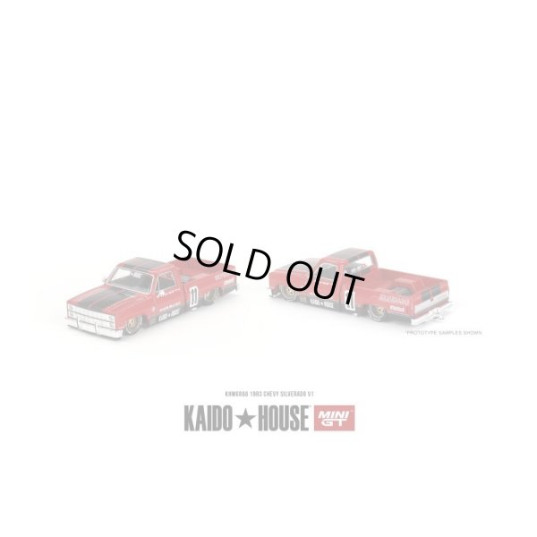 画像1: MINI GT 1/64 Chevrolet Silverado KAIDO V1 (LHD)