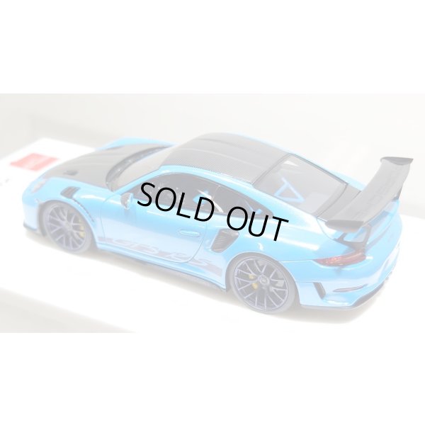 画像12: EIDOLON 1/43 Porsche 911 (991.2) GT3 RS Weissach package 2018 Azzurro Pearl Limited 32 pcs.