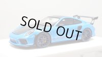 EIDOLON 1/43 Porsche 911 (991.2) GT3 RS Weissach package 2018 Azzurro Pearl Limited 32 pcs.