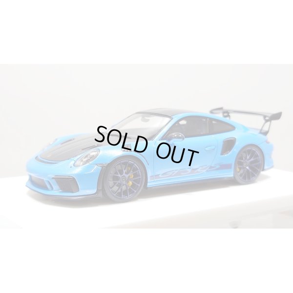 画像1: EIDOLON 1/43 Porsche 911 (991.2) GT3 RS Weissach package 2018 Azzurro Pearl Limited 32 pcs.