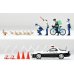 画像3: TOMYTEC 1/64 Diorama Collection 64 #Car Snap 16b 警察 2 (3)
