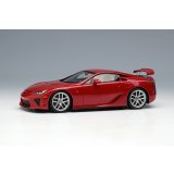 EIDOLON 1/43 Lexus LFA 2010 Rear Wing up Pearl Red Limited 80 pcs.