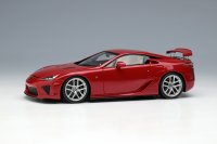 EIDOLON 1/43 Lexus LFA 2010 Rear Wing up Pearl Red Limited 80 pcs.