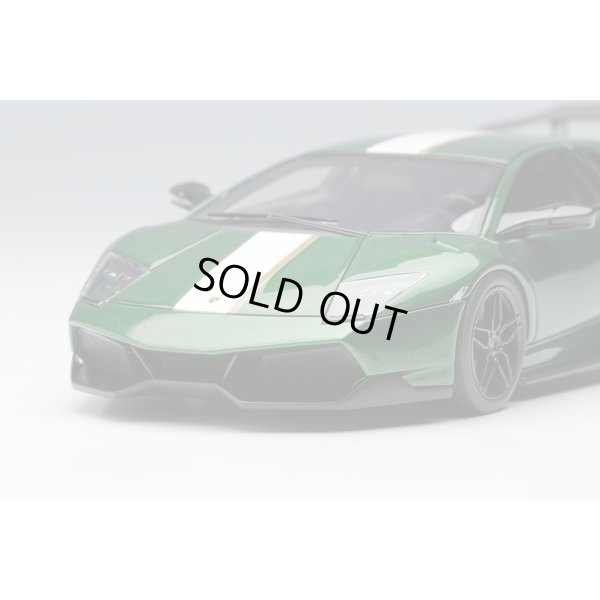 画像6: EIDOLON 1/43 Lamborghini Murcilago LP670-4 Super Veloce 2009 Verde Hermes / VB Stripe Limited 40 pcs.