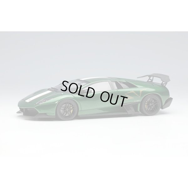 画像1: EIDOLON 1/43 Lamborghini Murcilago LP670-4 Super Veloce 2009 Verde Hermes / VB Stripe Limited 40 pcs.