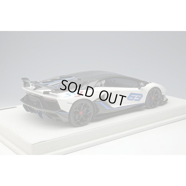画像4: EIDOLON 1/18 Lamborghini Aventador SVJ 63 2018 Bianco Opalis Limited 63 pcs.