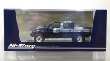 Hi Story 1/43 NISSAN DATSUN 4WD Double Cab AD (1985) Black