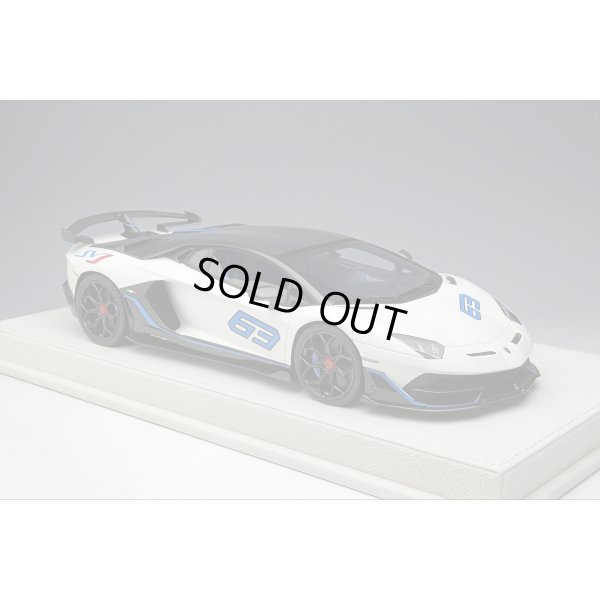 画像5: EIDOLON 1/18 Lamborghini Aventador SVJ 63 2018 Bianco Opalis Limited 63 pcs.