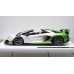画像2: EIDOLON 1/43 Lamborghini Aventador SVJ Roadster 2020 2 tone paint Pearl White / Giallo Verde Pearl Limited 35 pcs. (2)