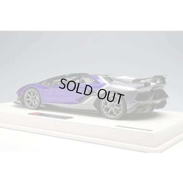 画像3: EIDOLON 1/18 Lamborghini Aventador SVJ Roadster 2020 Ad Personam 2 tone paint Viola Hestia / Grigiolynx Limited 100 pcs.