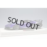 EIDOLON 1/18 Lamborghini Aventador SVJ Roadster 2020 Ad Personam 2 tone paint Viola Hestia / Grigiolynx Limited 100 pcs.