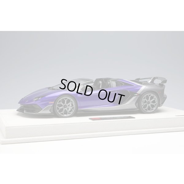 画像1: EIDOLON 1/18 Lamborghini Aventador SVJ Roadster 2020 Ad Personam 2 tone paint Viola Hestia / Grigiolynx Limited 100 pcs.