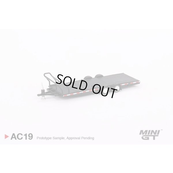 画像1: MINI GT 1/64 Car Carrier Trailer Type B Black