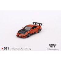 MINI GT 1/64 Nissan Silvia S15 D-MAX Metallic Orange (RHD)