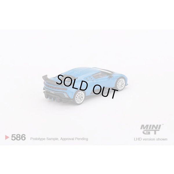 画像2: MINI GT 1/64 Bugatti Centodieci Bugatti Blue (LHD)