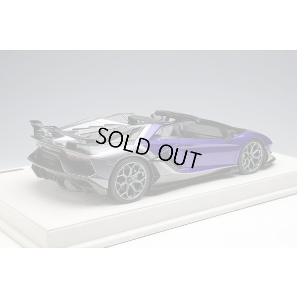画像4: EIDOLON 1/18 Lamborghini Aventador SVJ Roadster 2020 Ad Personam 2 tone paint Viola Hestia / Grigiolynx Limited 100 pcs.