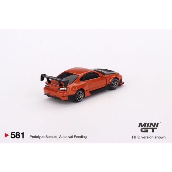 画像2: MINI GT 1/64 Nissan Silvia S15 D-MAX Metallic Orange (RHD)