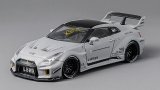 CM MODEL 1/64 Nissan 35GTRR LBWK Super Silhouette Matte Gray