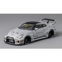 CM MODEL 1/64 Nissan 35GTRR LBWK Super Silhouette Matte Gray