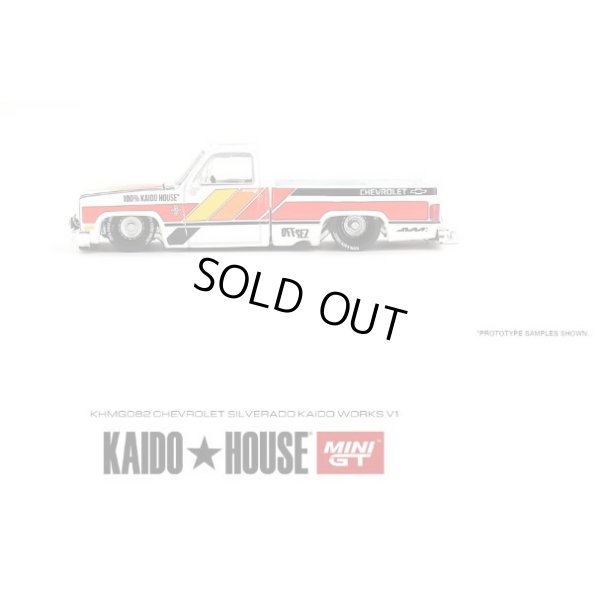 画像2: MINI GT 1/64 Chevrolet Silverado KAIDO WORKS V1 (LHD)