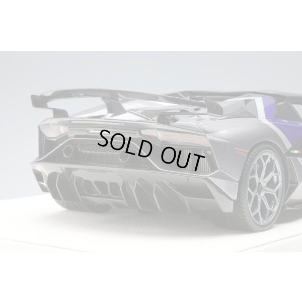 画像10: EIDOLON 1/18 Lamborghini Aventador SVJ Roadster 2020 Ad Personam 2 tone paint Viola Hestia / Grigiolynx Limited 100 pcs.