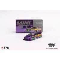 MINI GT 1/64 Nissan Silvia (S15) LB-Super Silhouette #555 2022 Formula Drift Japan (RHD)