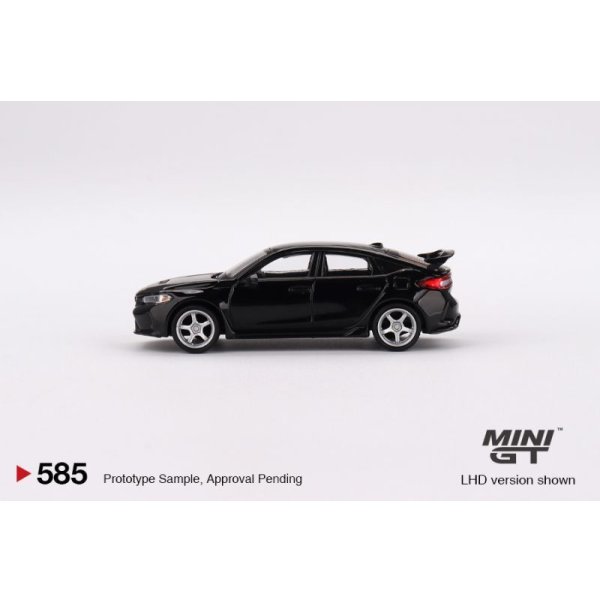 画像3: MINI GT 1/64 Honda Civic Type R 2023 Crystal Black Pearl W/ Advan GT Wheel (RHD)