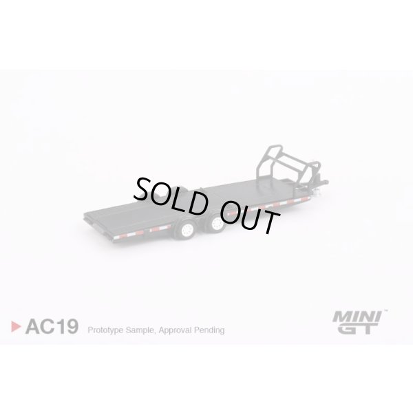 画像2: MINI GT 1/64 Car Carrier Trailer Type B Black