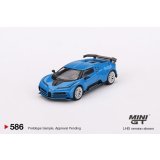 MINI GT 1/64 Bugatti Centodieci Bugatti Blue (LHD)